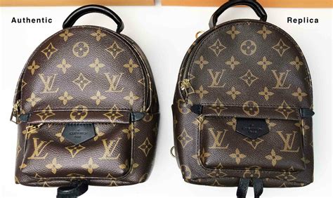 fake vs real louis vuitton palm springs backpack|FAKE vs REAL: Louis Vuitton Palm Springs Backpack .